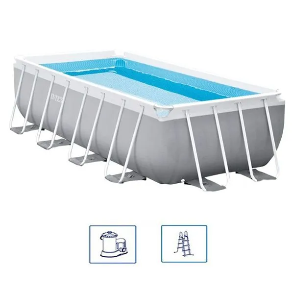 BAZEN 400x200x122 SA KONSTRUKCIJOM I PUMPOM 26790