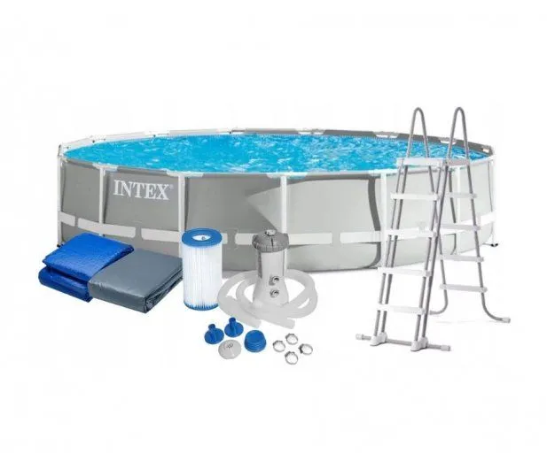 BAZEN 457x107 SA KONSTRUKCIJOM I PUMPOM 26724